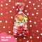 Wrapables Valentines Cellophane Treat Bags With Twist Ties for Candy, Cookies, Treats, Gifts and Party Favors (100pcs), Happy Valentines